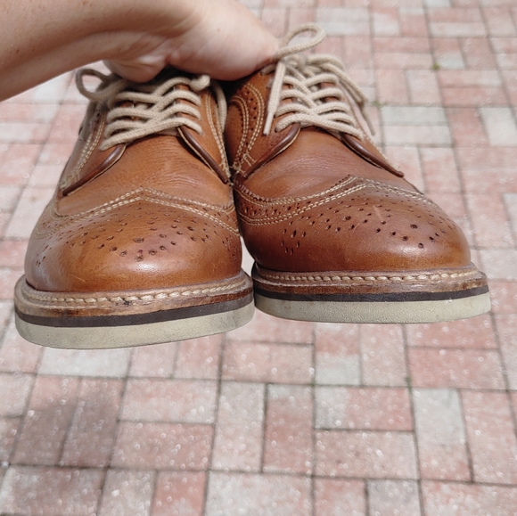 1901 Nordstrom Kyle Longwing Leather Brogues Sz 8M - Picture 10 of 13